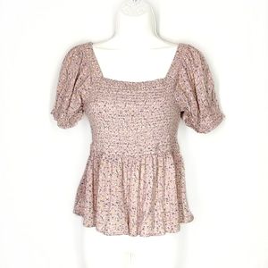 Hippie Rose crop top, size xlarge, off shoulder blouse.